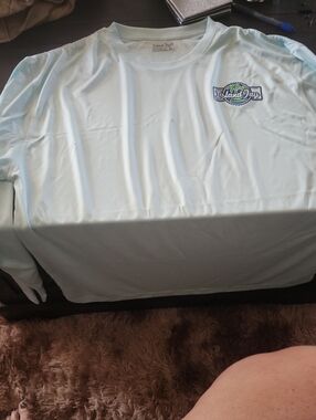 Men's Long Sleeve Performance Tee - Light Mint